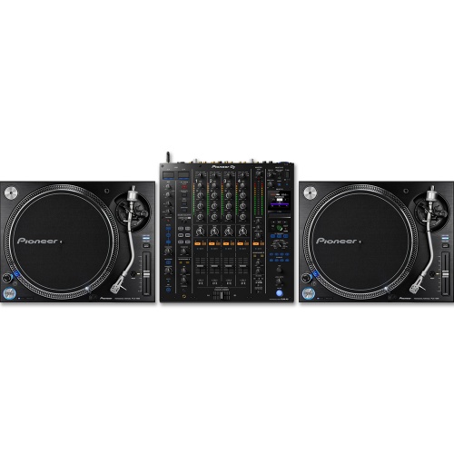 Pioneer DJ 2x PLX1000 Turntables & DJM-A9 Mixer Bundle