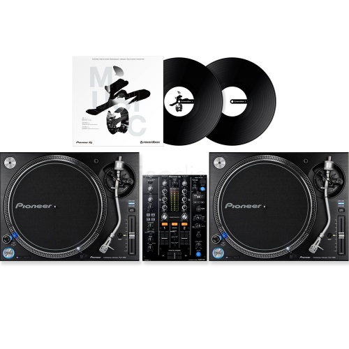 Pioneer PLX1000 (Pair) + DJM-450 & Rekordbox DVS Vinyl