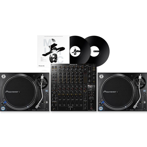 Pioneer DJ PLX1000 (Pair) + DJM-V10 & Rekordbox DVS Vinyl
