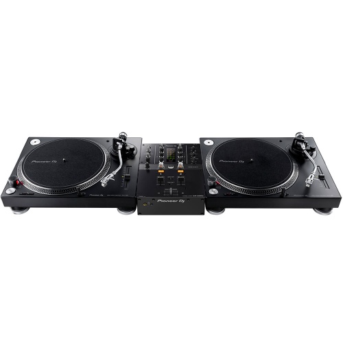 2 x Pioneer PLX500 Turntables & DJM-250 MK2 Mixer Bundle
