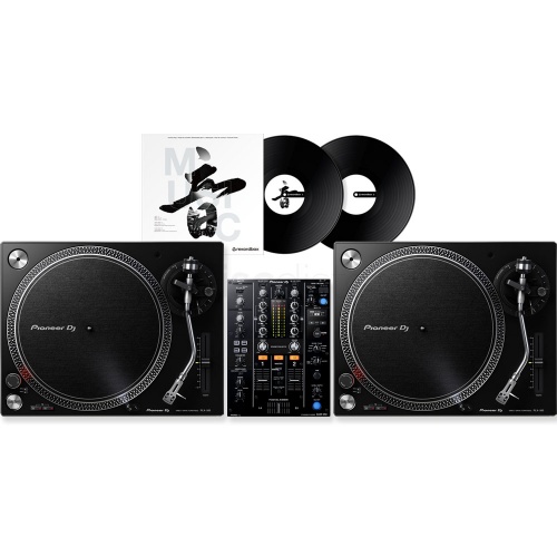 2 x Pioneer DJ PLX500 & DJM-450 Bundle inc. Rekordbox & Control Vinyl