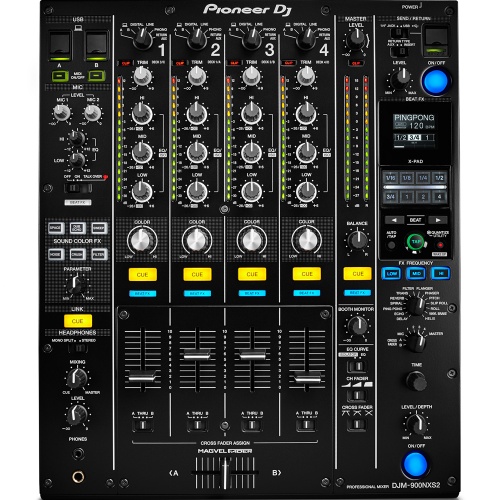 Pioneer DJM-900 Nexus MK2, 4 Channel DJ Mixer