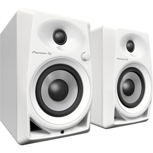 Pioneer DM-40 White 4" Active DJ Monitors