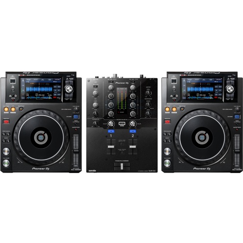 Pioneer DJ XDJ-1000 MK2, DJM-S3 Mixer + Serato DJ Pro Bundle Deal