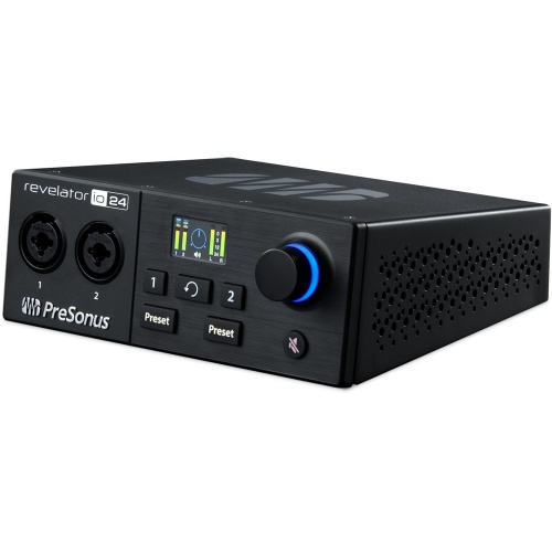 PreSonus Revelator io24 USB-C Audio Interface for Streaming, Podcasting & Musicians