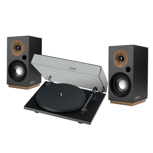 Pro-Ject Primary E Phono Turntable + Jamo S 801 PM Speakers Bundle