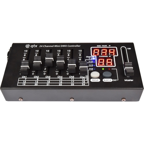 QTX MDMX-24, 24 Channel Mini DMX Controller