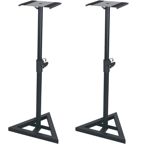 QTX Height Adjustable Studio Monitor Stands (Pair)
