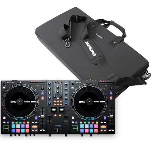 Rane One, Professional Motorised DJ Controller Inc. Serato DJ Pro + Magma CTRL Case Bundle Deal