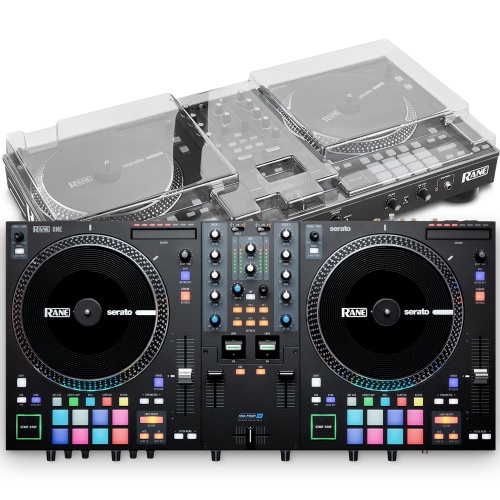 Rane One, Professional Motorised DJ Controller Inc. Serato DJ Pro + Decksaver Bundle Deal (B-Stock)