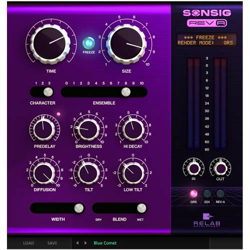 Relab Sonsig Rev-A, Professional Reverb Plugin, Software Download