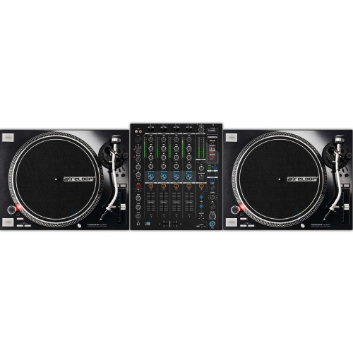 Reloop RP7000 MK2 Black (Pair) + RMX-95 Mixer Bundle Deal