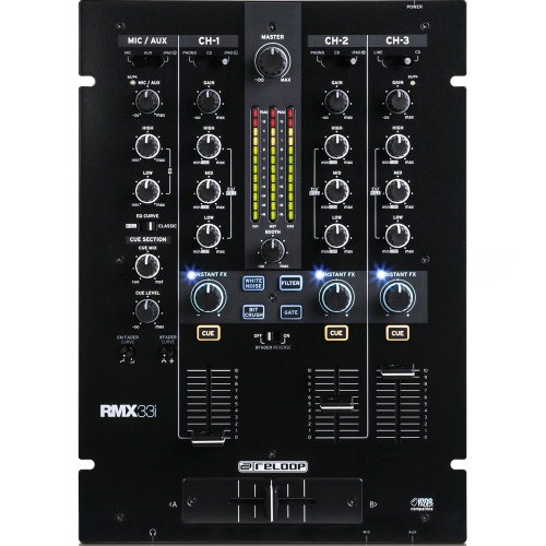 Reloop RMX-33i 3+1 Channel DJ Mixer