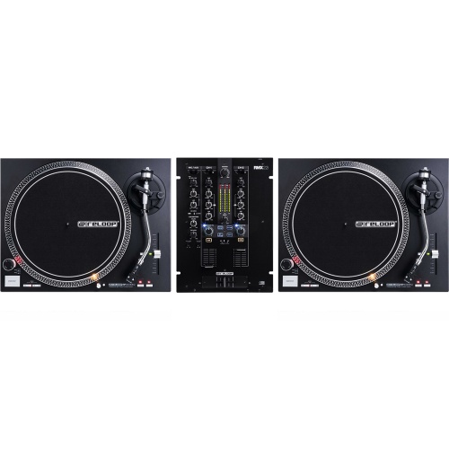 Reloop 2x RP4000 MK2 DJ Turntables + RMX-22i Mixer Bundle Deal