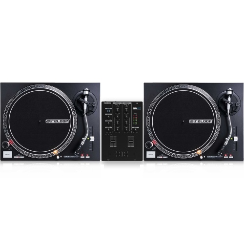 Reloop 2x RP4000MK2 DJ Turntables + RMX-10 BT Mixer Bundle Deal