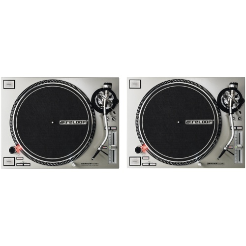 Reloop RP7000 MK2 Silver Professional DJ Turntables (Pair)