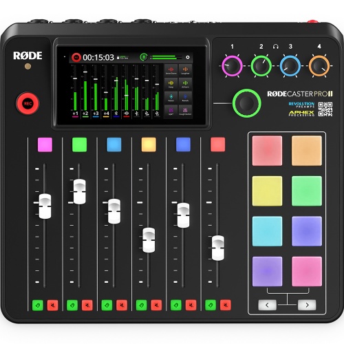 Rode RODEcaster Pro II, Integrated Audio Production Studio for Content Creators