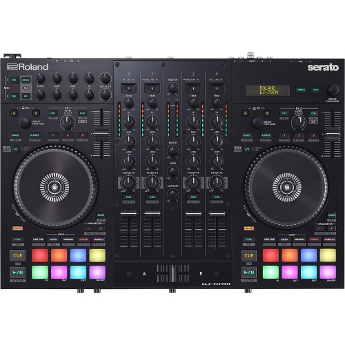 Roland DJ-707M, 4 Channel Serato DJ Controller