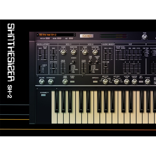 Roland Cloud SH-2 Synthesizer, Plugin Instrument, Software Download