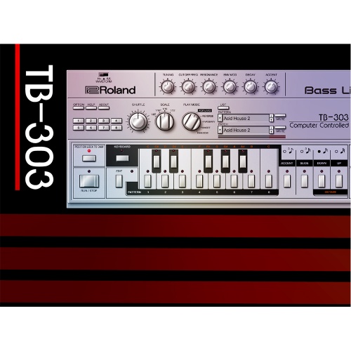 Roland TB-303 Bass Line, Plugin Instrument, Software Download