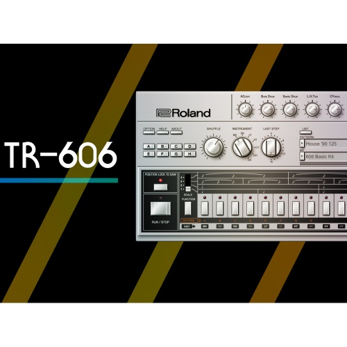 Roland Cloud TR-606 Rhythm Composer, Plugin Instrument, Software Download