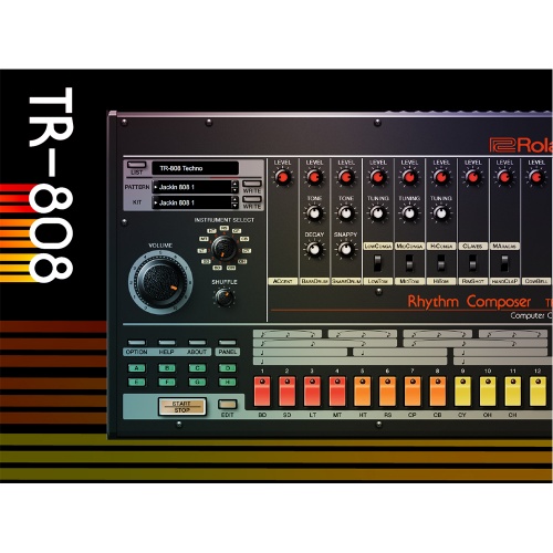 Roland TR-808 Rhythm Composer, Plugin Instrument, Software Download