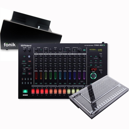 Roland Aira TR-8S, Fonik Stand & Decksaver Bundle Deal