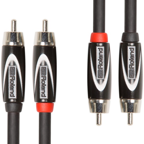 Roland BLACK SERIES Dual RCA/RCA Cable (1.5mtr)