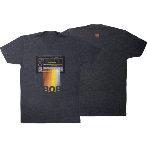 Roland TR-808 Crew Neck T-Shirt, Grey