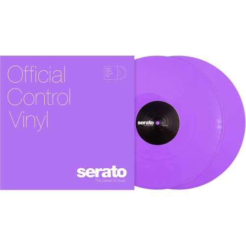 Serato Control Vinyl, Neon Series, Violet (Pair) Limited Edition (B-Stock)