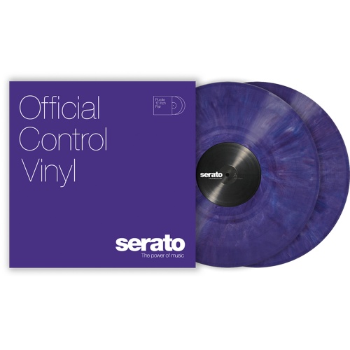 Serato 12'' Standard Colours Control Vinyl - Purple (Pair)