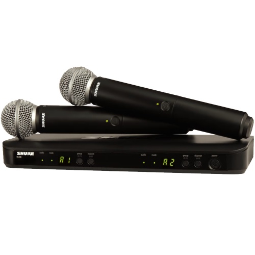 Shure BLX288/SM58 Wireless Dual Vocal Microphone System