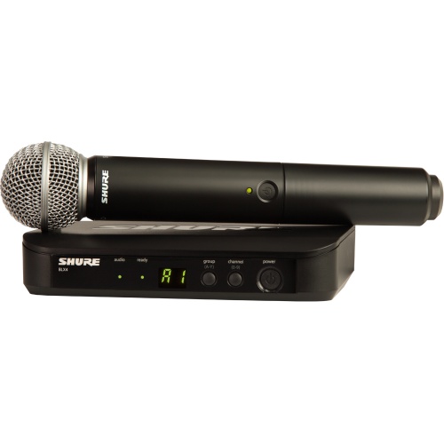 Shure BLX24/SM58 Wireless UHF Vocal Microphone