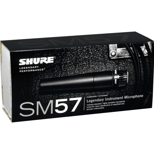 Shure SM57 Professional Cardioid Dynamic Instrument Microphone