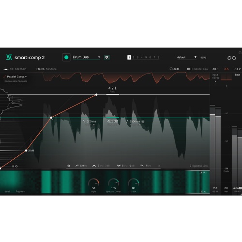 Sonible Smart Comp 2, Spectro-Dynamic Compressor, Software Download