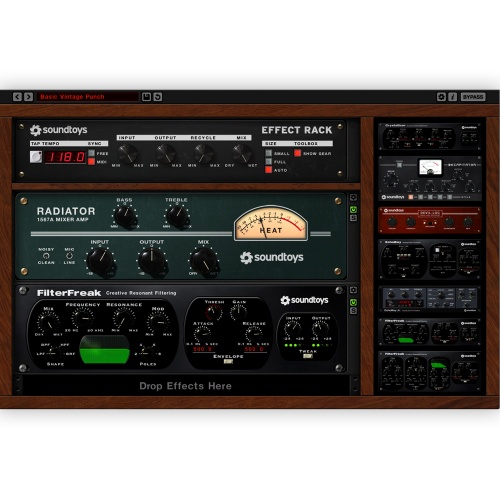 Soundtoys Effect Rack & 14 Plug-Ins, Software Download