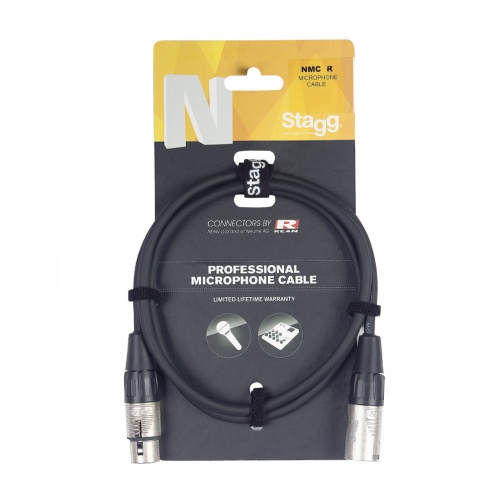 Stagg XLRm - XLRf 1 Metre Balanced Audio Cable (NMC1R)