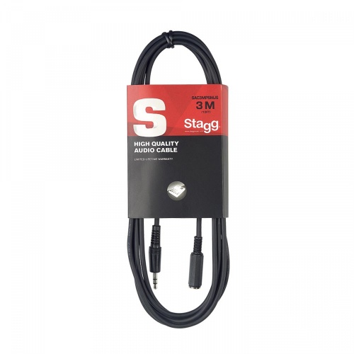 Stagg Mini Jackm-Mini Jackf 3 Metre Balanced Audio Cable (SAC3MPSMJS)