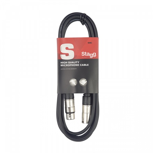 Stagg XLRf - XLRm 10 Metre Balanced Audio Cable (SMC10)