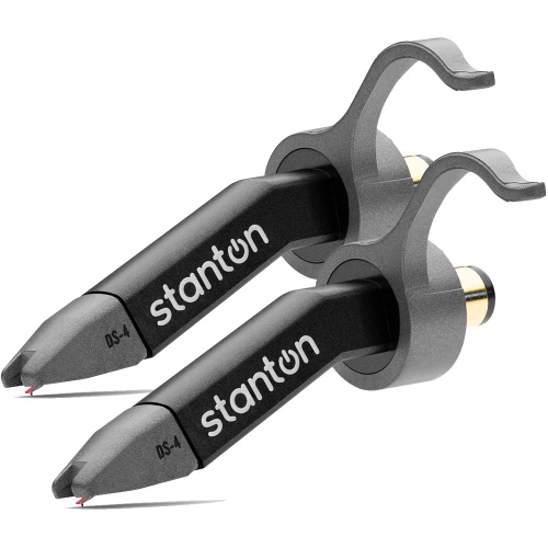 Stanton DS4, DJ Cartridge & Stylus for Scratching, Mixing & DVS (Pair)