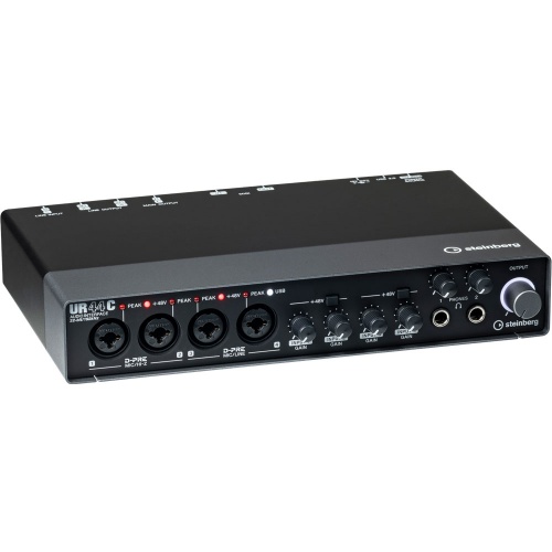 Steinberg UR44C, 6x4 USB-3 Audio Interface For PC/Mac/iOS With MIDI