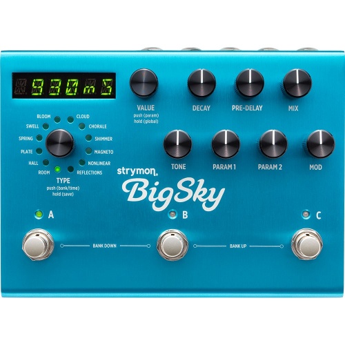 Strymon BigSky, Multidimensional Reverb Effects Pedal
