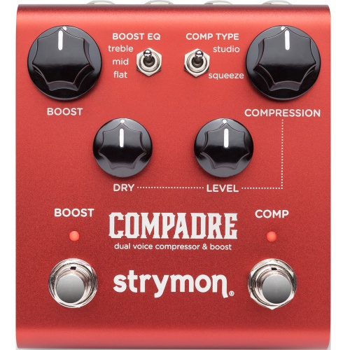 Strymon Compadre, Dual Voice Compressor & Boost Effects Pedal