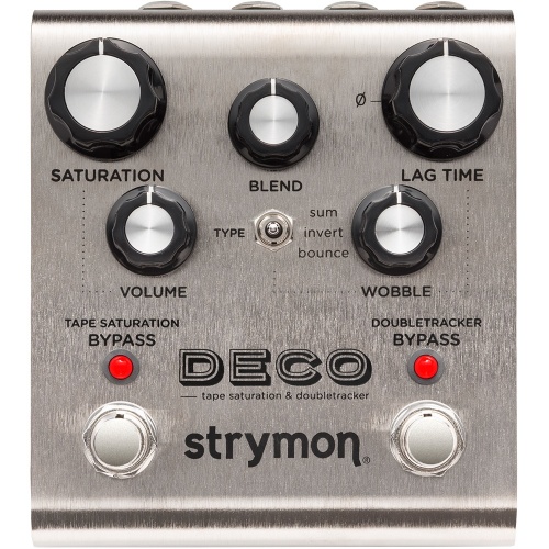 Strymon Deco (V2) Tape Saturation & Doubletracker Effects Pedal with MIDI