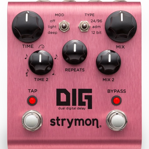 Strymon DIG (V2) Dual Digital Delay Effects Pedal with MIDI