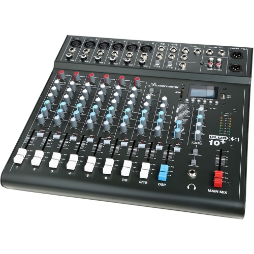 Studiomaster Club XS 10+, 8-Channel USB Mixer with Effects & Bluetooth
