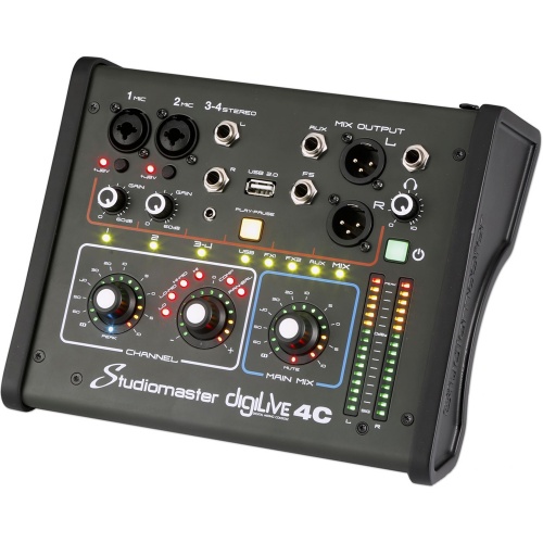 Studiomaster Digilive 4C, 4-Input Digital Mixer