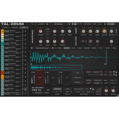 TAL Software, TAL DRUM, Software Download