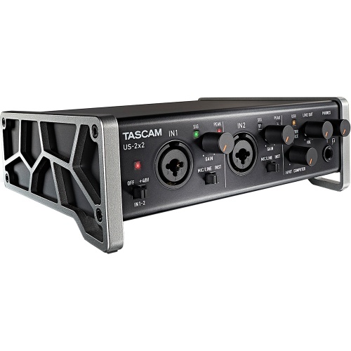 Tascam US-2x2 USB Audio/MIDI Interface (2 in, 2 out)