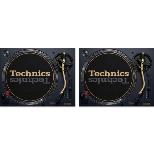 Technics SL-1200 MK7 DJ Turntable 50th Anniversary Limited Edition, Blue (Pair)